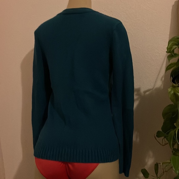 Merona Knit Sweater Green Cardigan - Picture 8 of 10